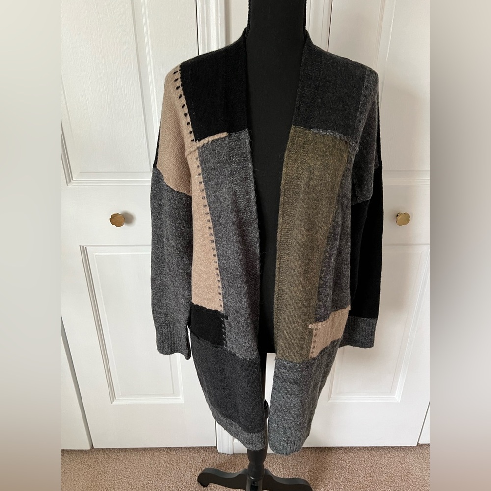 Patch Work Cardigan - image 2